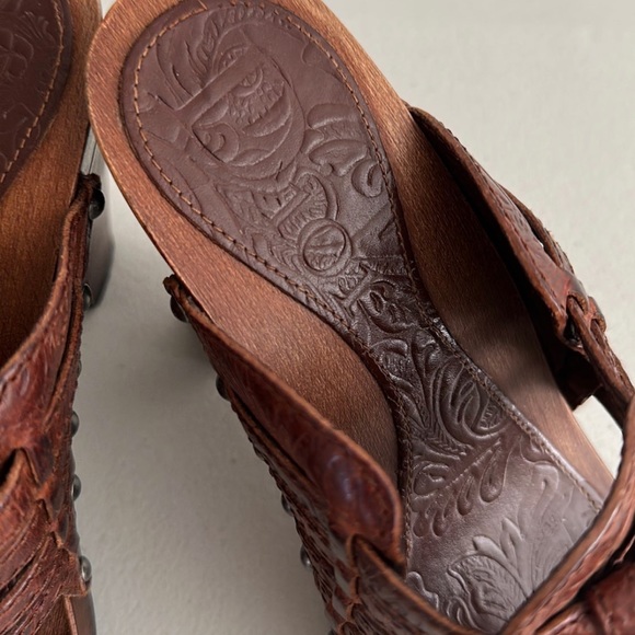 VINTAGE  Dior Pionnier slip on platform mule sandals - Picture 2 of 12